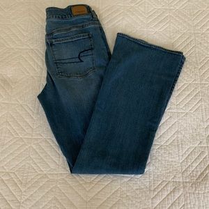EUC American Eagle Hi-Rise Artist Flares
